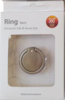 Sleek Zinc Alloy Phone Ring