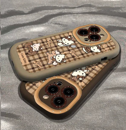 Chic Lattice Bow Silicone Protector