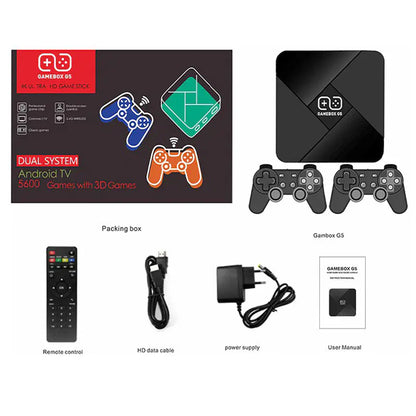 G5 Game Console with Dual System and Wireless Controller