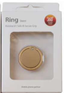 Sleek Zinc Alloy Phone Ring