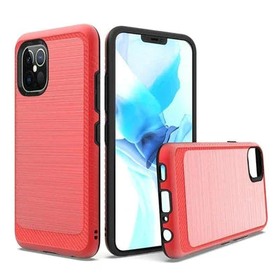 iPhone 12 5.4 Slim Brushed with Edged Lining Case